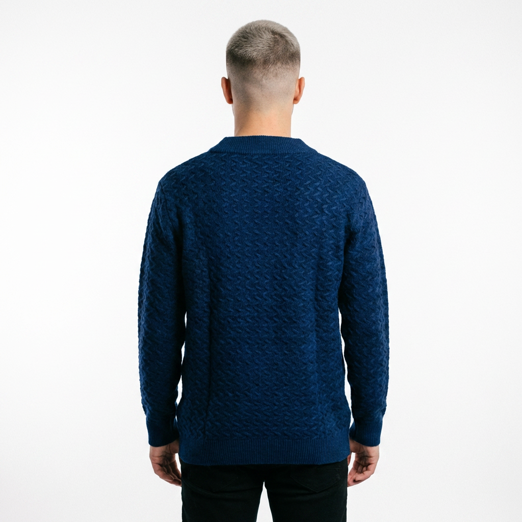 Sweater grueso texturizado