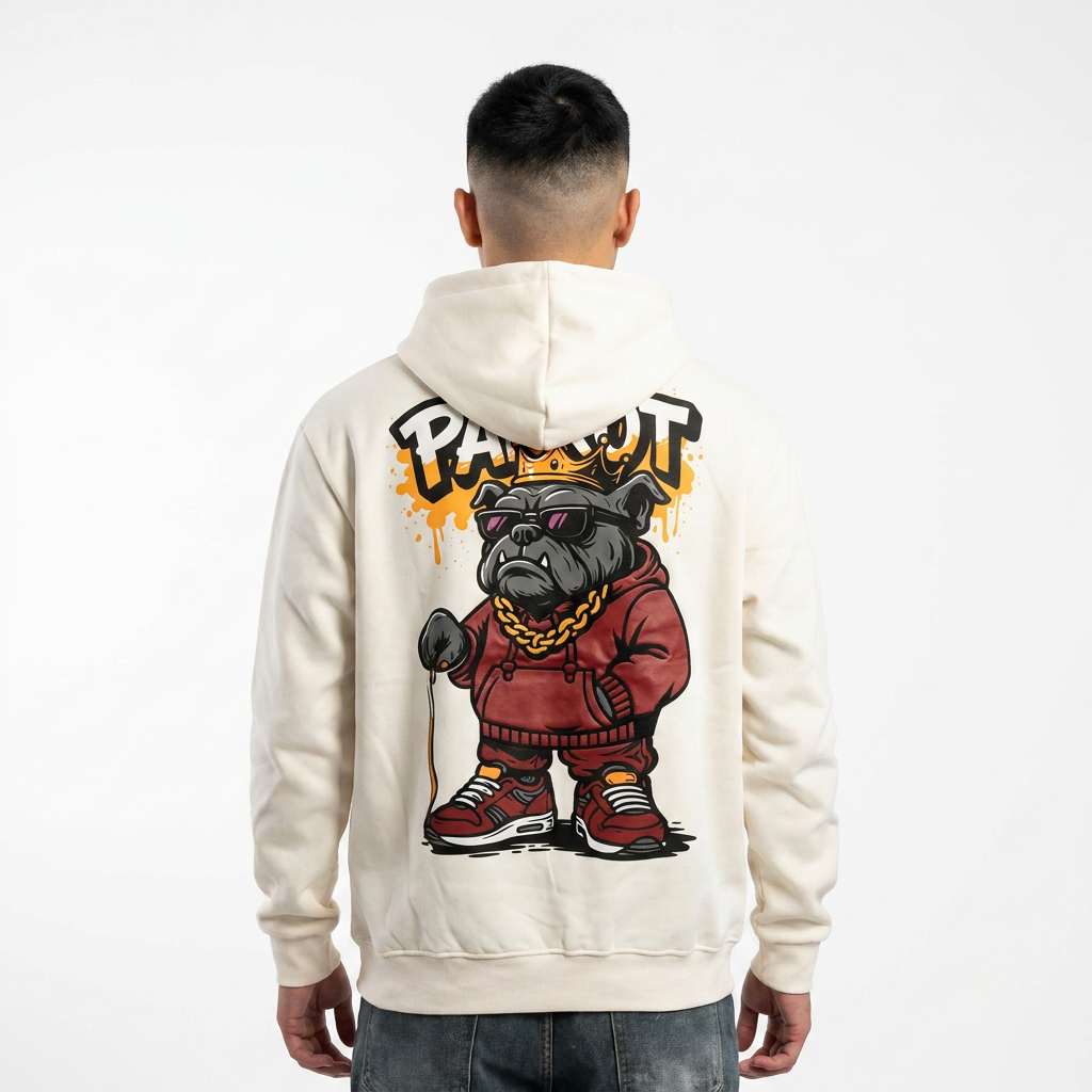 Hoodie Bulldog Parrot