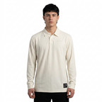 Polera polo manga larga