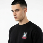 Polerón cuello polo redondo
