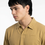 Polera polo manga larga