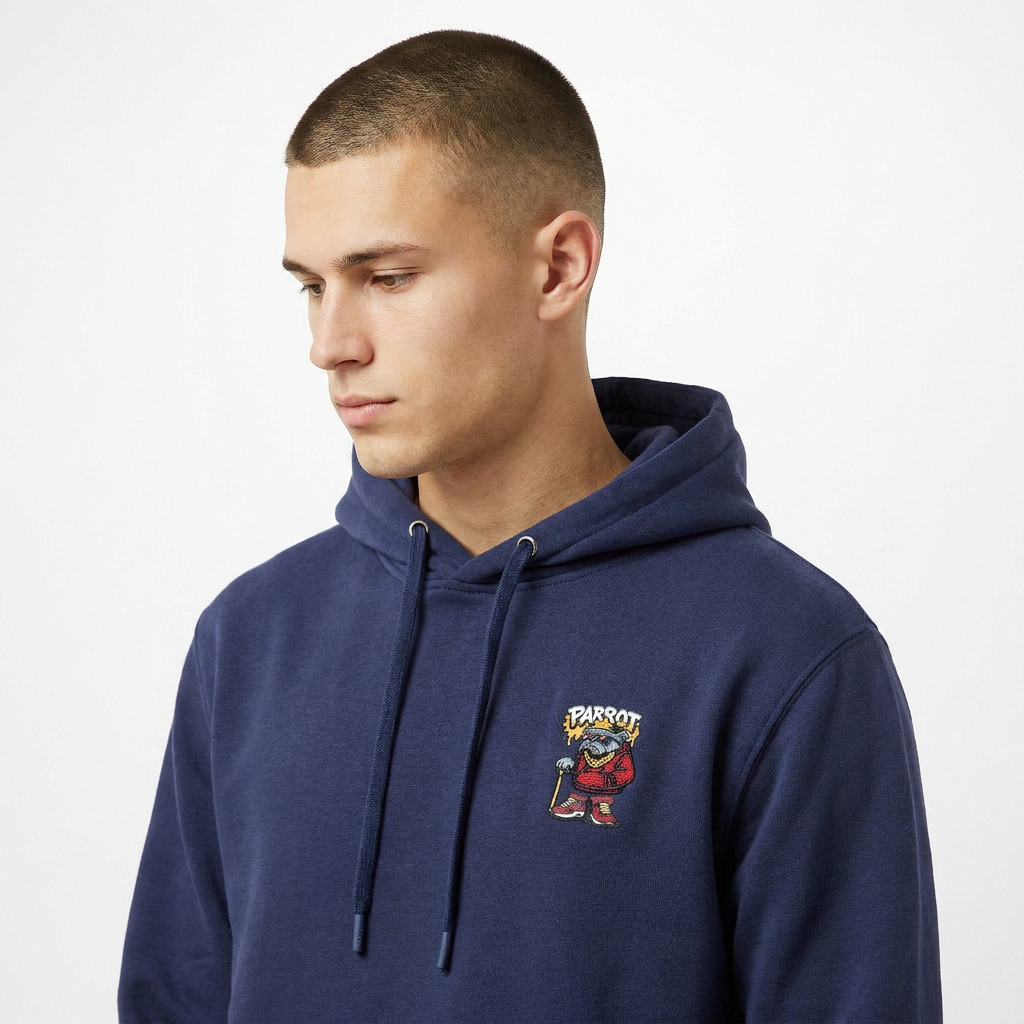Hoodie Bulldog Parrot