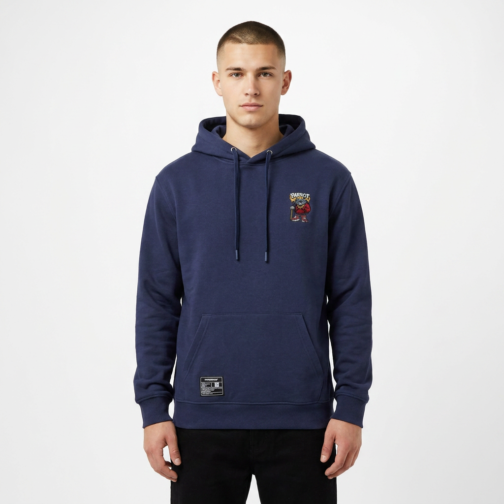 Hoodie Bulldog Parrot