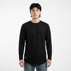 Polera manga larga texturizada