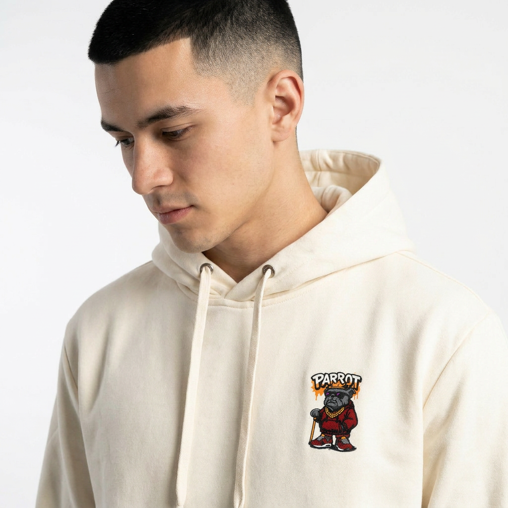 Hoodie Bulldog Parrot
