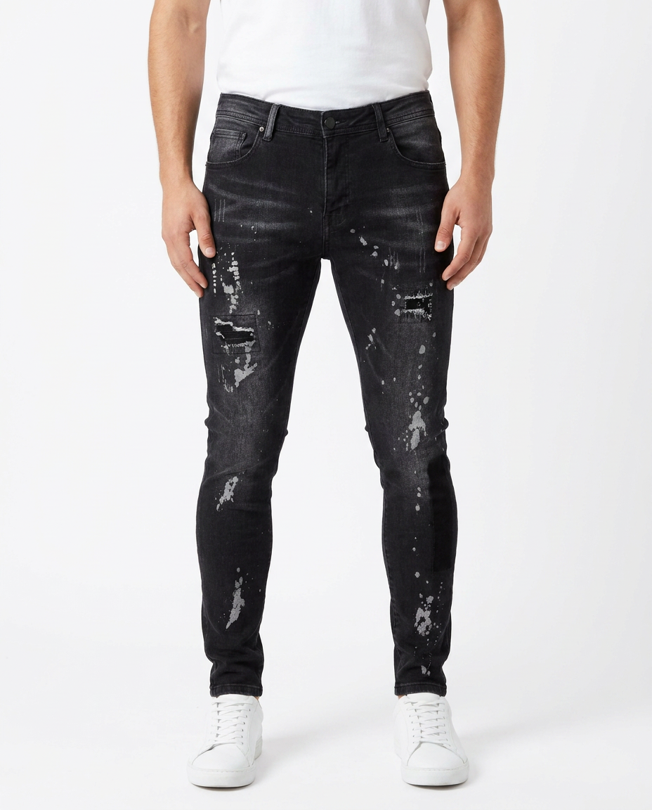 Pantalón Skinny rasgado 2031