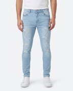 Pantalón skinny rasgado F322